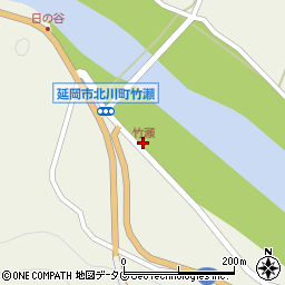 竹瀬周辺の地図