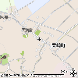 熊本県宇土市栗崎町375周辺の地図