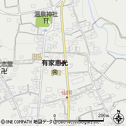 長崎県南島原市有家町山川1199-2周辺の地図