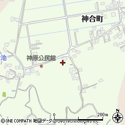 熊本県宇土市神合町620周辺の地図