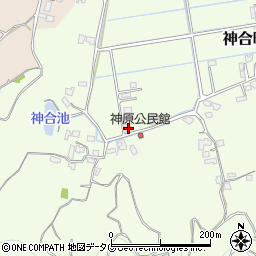 熊本県宇土市神合町324周辺の地図