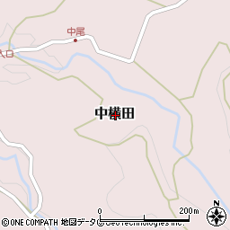 〒861-4623 熊本県上益城郡甲佐町中横田の地図