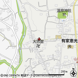 長崎県南島原市有家町山川1235-2周辺の地図