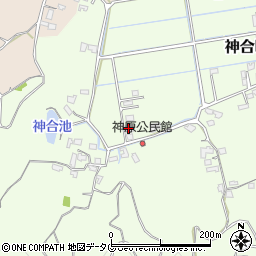 熊本県宇土市神合町323周辺の地図