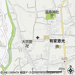 長崎県南島原市有家町山川1232-1周辺の地図