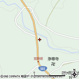 宮崎県西臼杵郡五ヶ瀬町三ヶ所8678周辺の地図