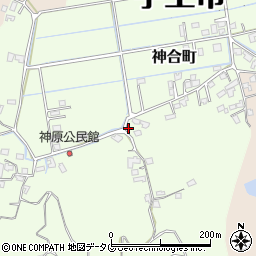 熊本県宇土市神合町308周辺の地図