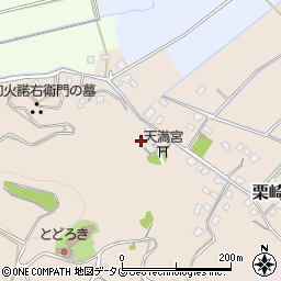 熊本県宇土市栗崎町382周辺の地図