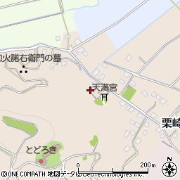 熊本県宇土市栗崎町382周辺の地図