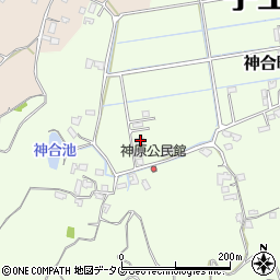 熊本県宇土市神合町320周辺の地図