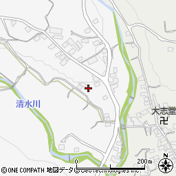 長崎県南島原市西有家町慈恩寺77周辺の地図