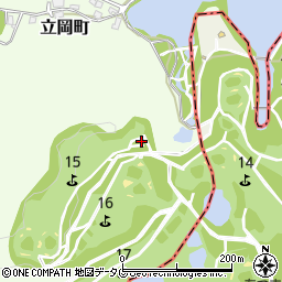 熊本県宇土市立岡町1089周辺の地図