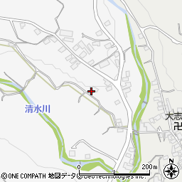 長崎県南島原市西有家町慈恩寺74周辺の地図