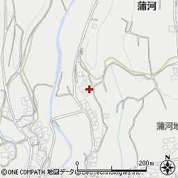 長崎県南島原市有家町蒲河2288周辺の地図