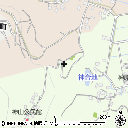 熊本県宇土市神合町446周辺の地図