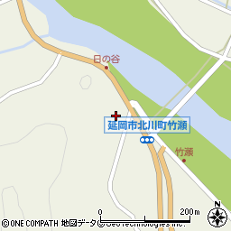 ＥＮＥＯＳ北延岡ＳＳ周辺の地図