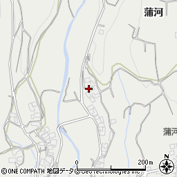 長崎県南島原市有家町蒲河2263周辺の地図