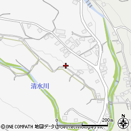 長崎県南島原市西有家町慈恩寺76周辺の地図