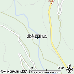長崎県南島原市北有馬町乙周辺の地図