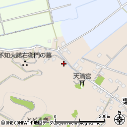 熊本県宇土市栗崎町436周辺の地図