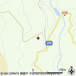 熊本県上益城郡山都町三ケ1194周辺の地図