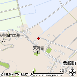 熊本県宇土市栗崎町214周辺の地図