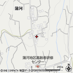 長崎県南島原市有家町蒲河1378周辺の地図