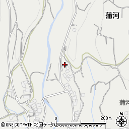 長崎県南島原市有家町蒲河2262周辺の地図