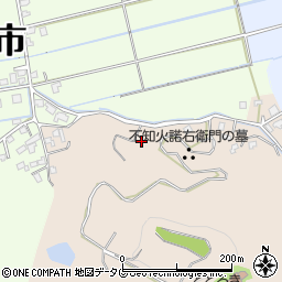 熊本県宇土市栗崎町586周辺の地図