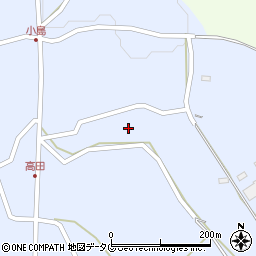 宮崎鍛冶屋周辺の地図