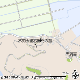 熊本県宇土市栗崎町493周辺の地図