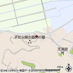 熊本県宇土市栗崎町489周辺の地図