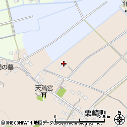 熊本県宇土市栗崎町153周辺の地図
