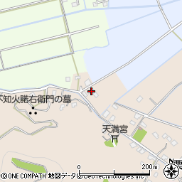 熊本県宇土市栗崎町192周辺の地図