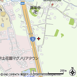 熊本県宇土市立岡町675周辺の地図