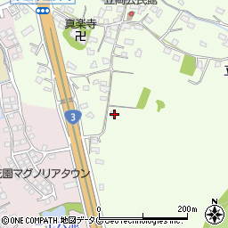 熊本県宇土市立岡町607周辺の地図