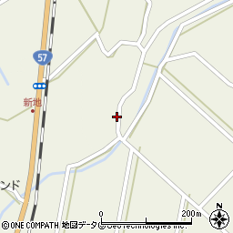 熊本県宇土市上網田町51周辺の地図