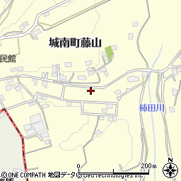 熊本県熊本市南区城南町藤山3325周辺の地図