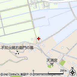 熊本県宇土市栗崎町194周辺の地図