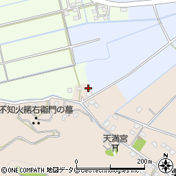 熊本県宇土市栗崎町197周辺の地図