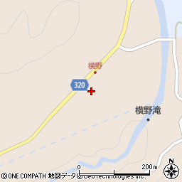 熊本県上益城郡山都町川野366周辺の地図