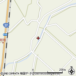 熊本県宇土市上網田町61周辺の地図