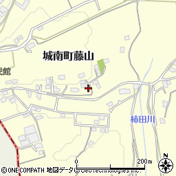 熊本県熊本市南区城南町藤山3319周辺の地図