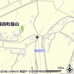 熊本県熊本市南区城南町藤山3322周辺の地図