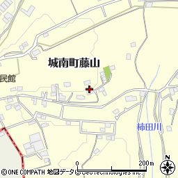 熊本県熊本市南区城南町藤山3306周辺の地図