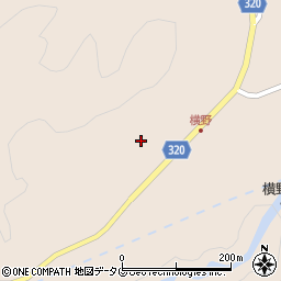 熊本県上益城郡山都町川野329周辺の地図