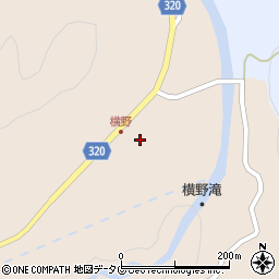 熊本県上益城郡山都町川野363周辺の地図