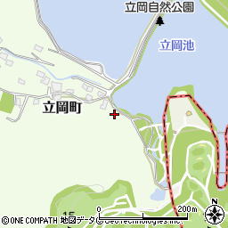 熊本県宇土市立岡町1160周辺の地図