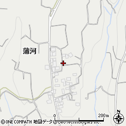 長崎県南島原市有家町蒲河1290周辺の地図