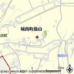 熊本県熊本市南区城南町藤山3308周辺の地図